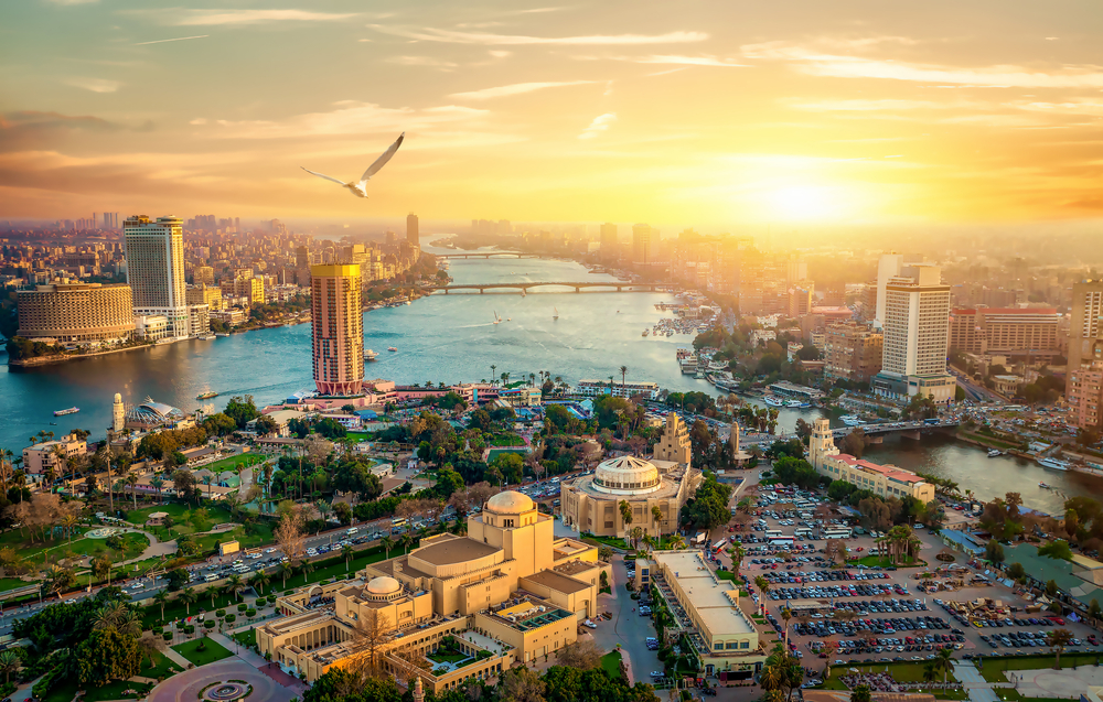 Panorama miasta Kair, Egipt